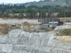 The Martha goldmine, Waihi, January 2013